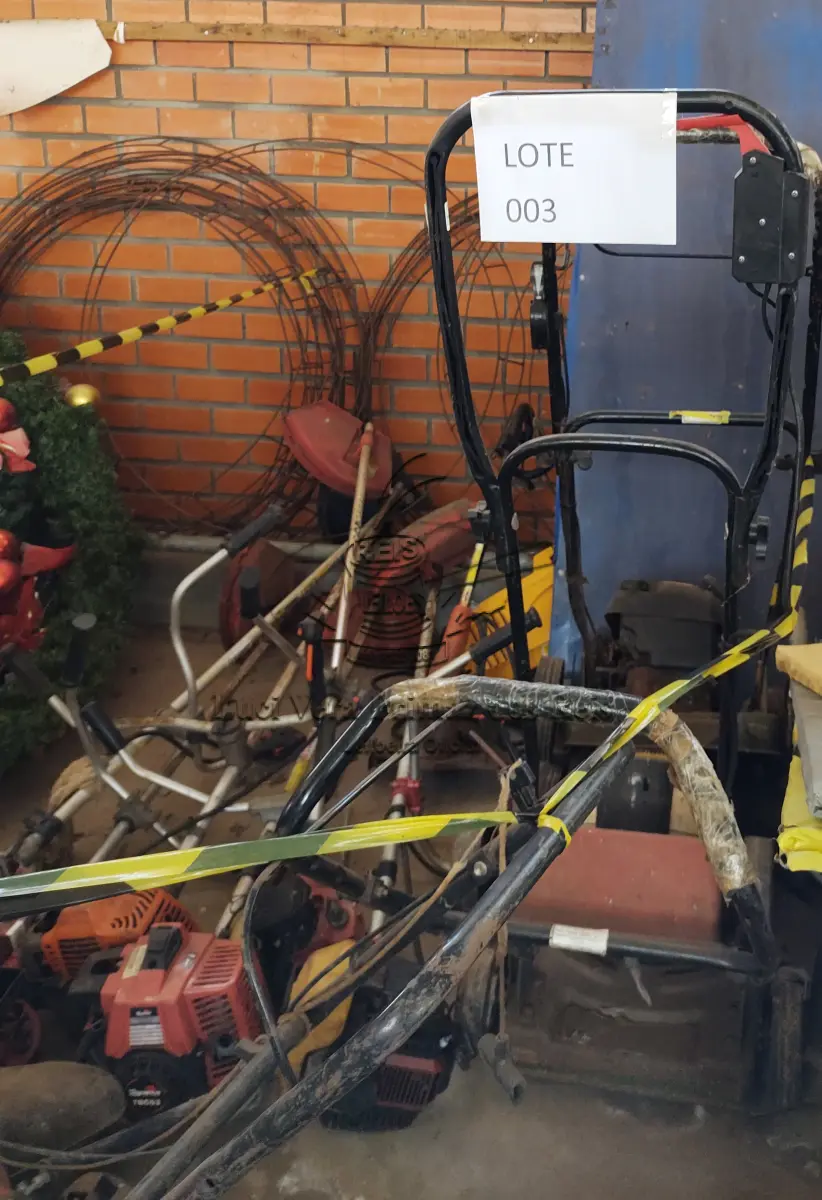 LOTE 003 - SUCATAS DE MAQUINAS GRAMAS DIVERSAS
