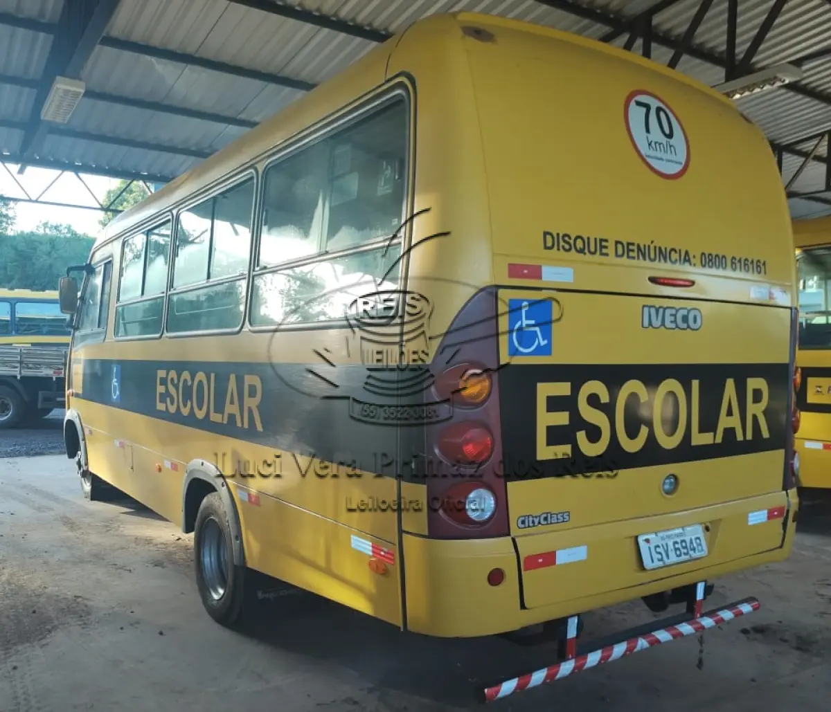 LOTE 029 - Microounibus Iveco Cityclass 70c16 90l