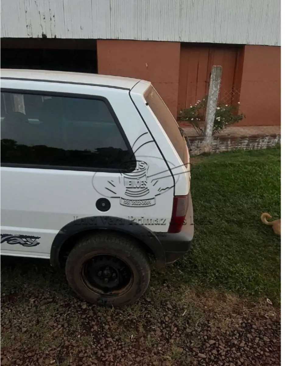 LOTE 001 - 01 (um) automóvel Fiat/Uno Mille Way Econ