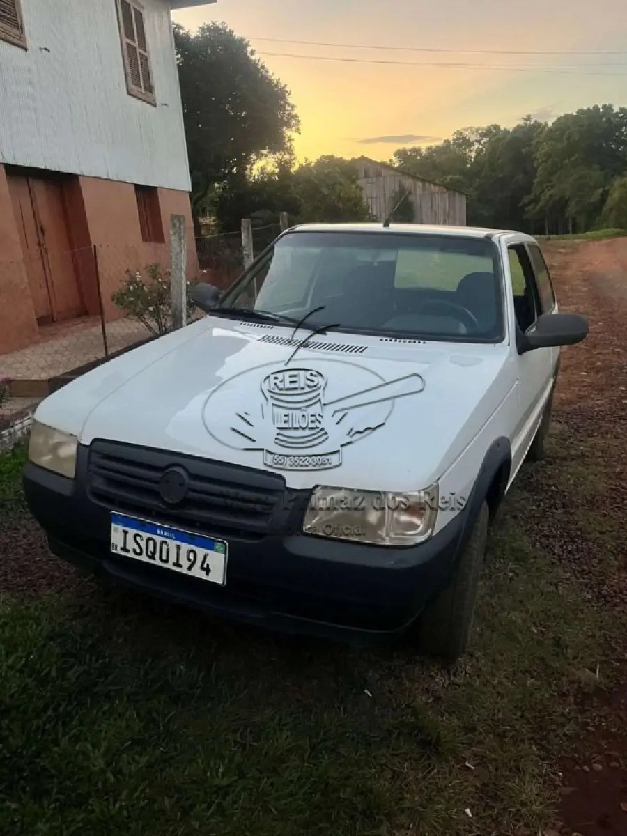 LOTE 001 - 01 (um) automóvel Fiat/Uno Mille Way Econ