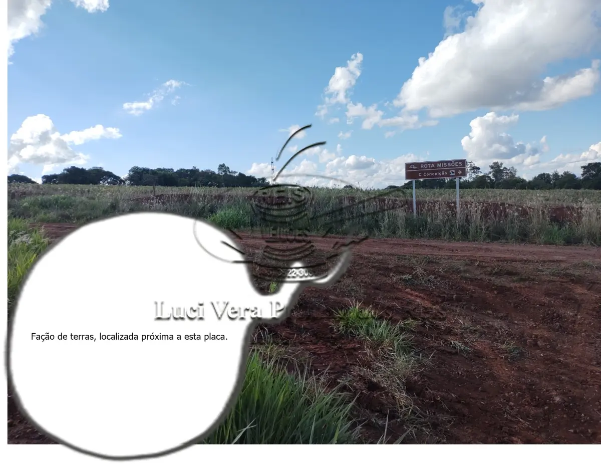 LOTE 001 - FRAÇÃO DE TERRAS CAIBATE -RS