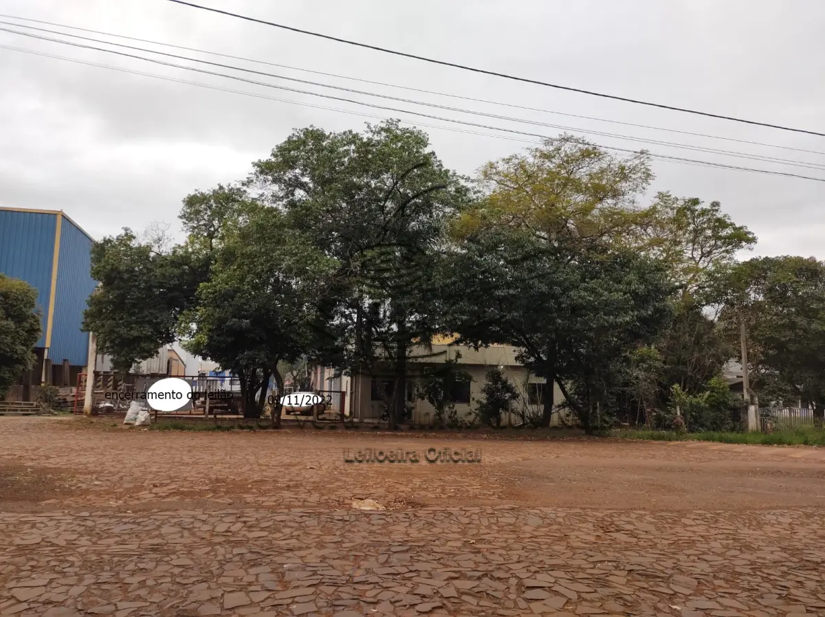 LOTE 001 - TERRENO URBANO - GALPÃO DE ALVENARIA - SANTO AUGUSTO/RS